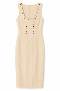 ROBE MIDI CRÈME