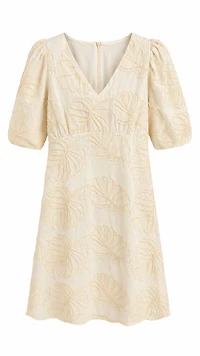ROBE COURTE BRODÉE