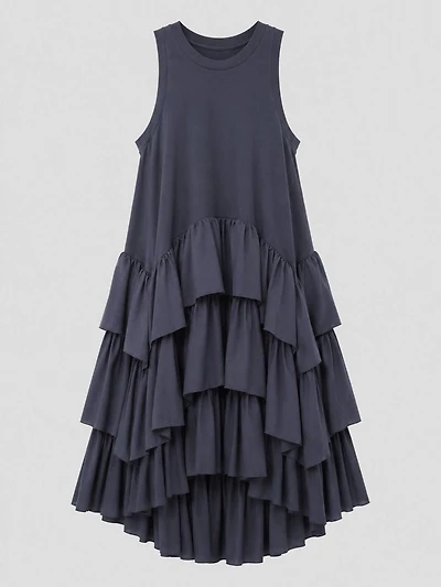 Tiered Midi Dress