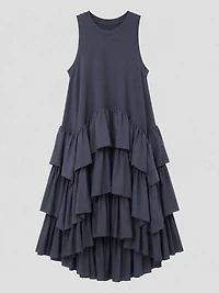 Tiered Midi Dress