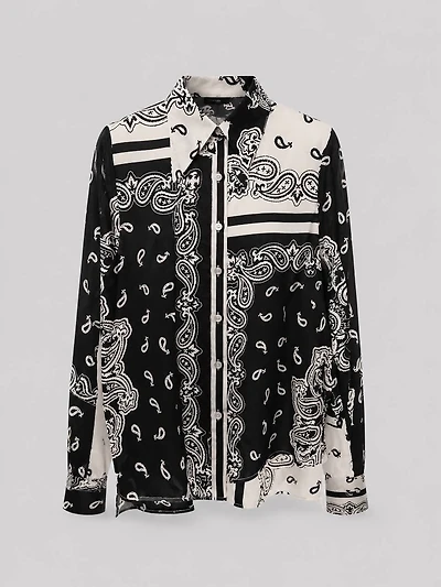 Pailsley Patchwork Shirt