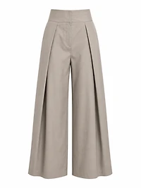 Tailored Wide Leg Trousers