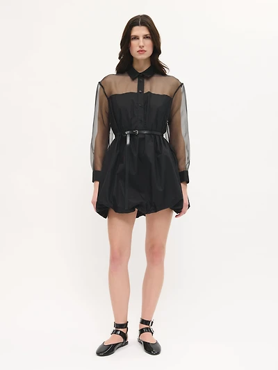Robe ballon transparente