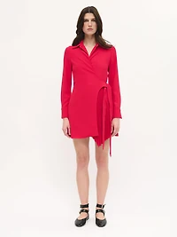 Asymmetrical Pleated Dress