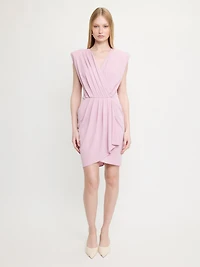 Draped Mini Dress