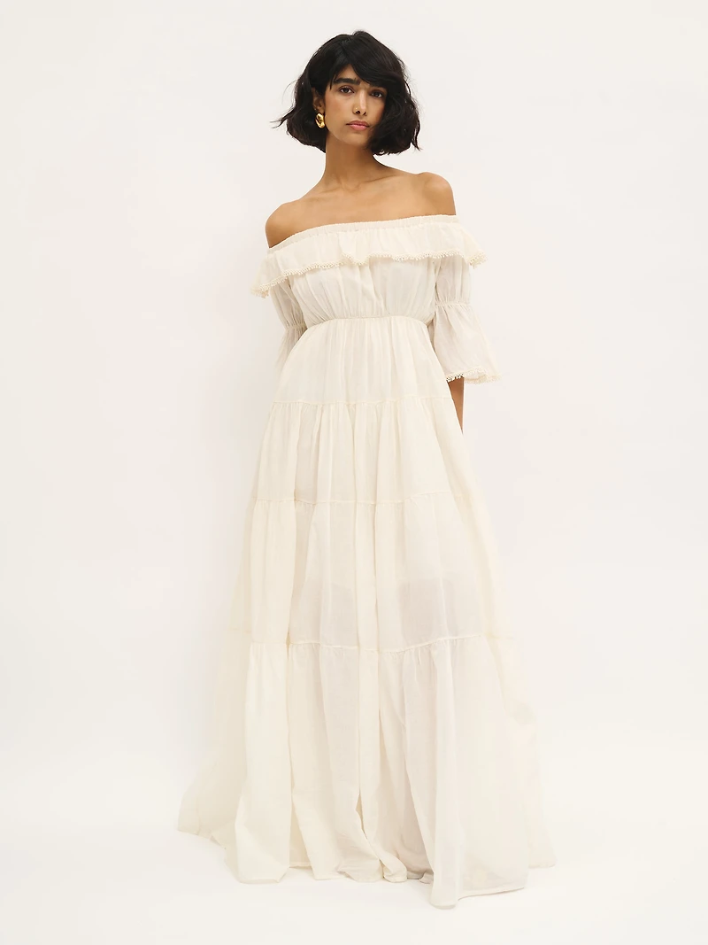 Ruffled Tiered Dress