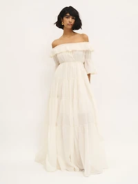 Ruffled Tiered Dress
