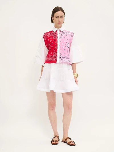 Bandana Patchwork Shirt