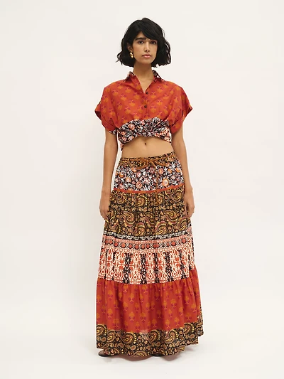 Chemise patchwork