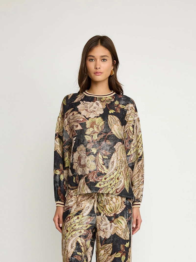 Floral Print Blouse