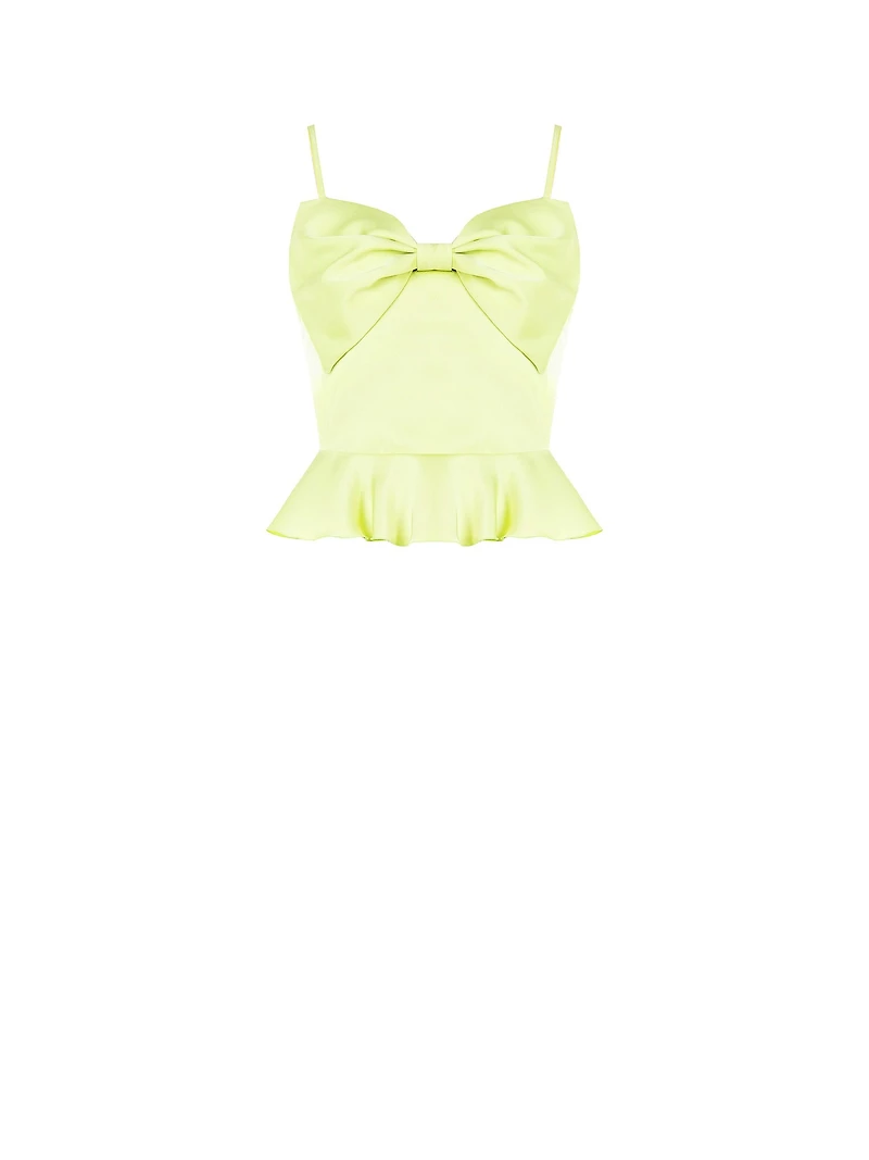 Crop Top avec Maxi Noeud