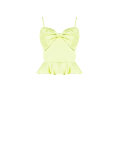 Crop Top avec Maxi Noeud
