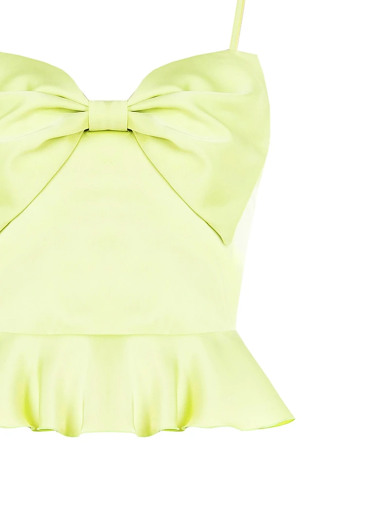 Crop Top avec Maxi Noeud