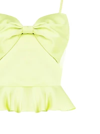 Crop Top avec Maxi Noeud