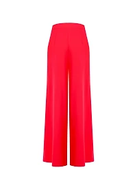 Pantalon tailleur écarlate