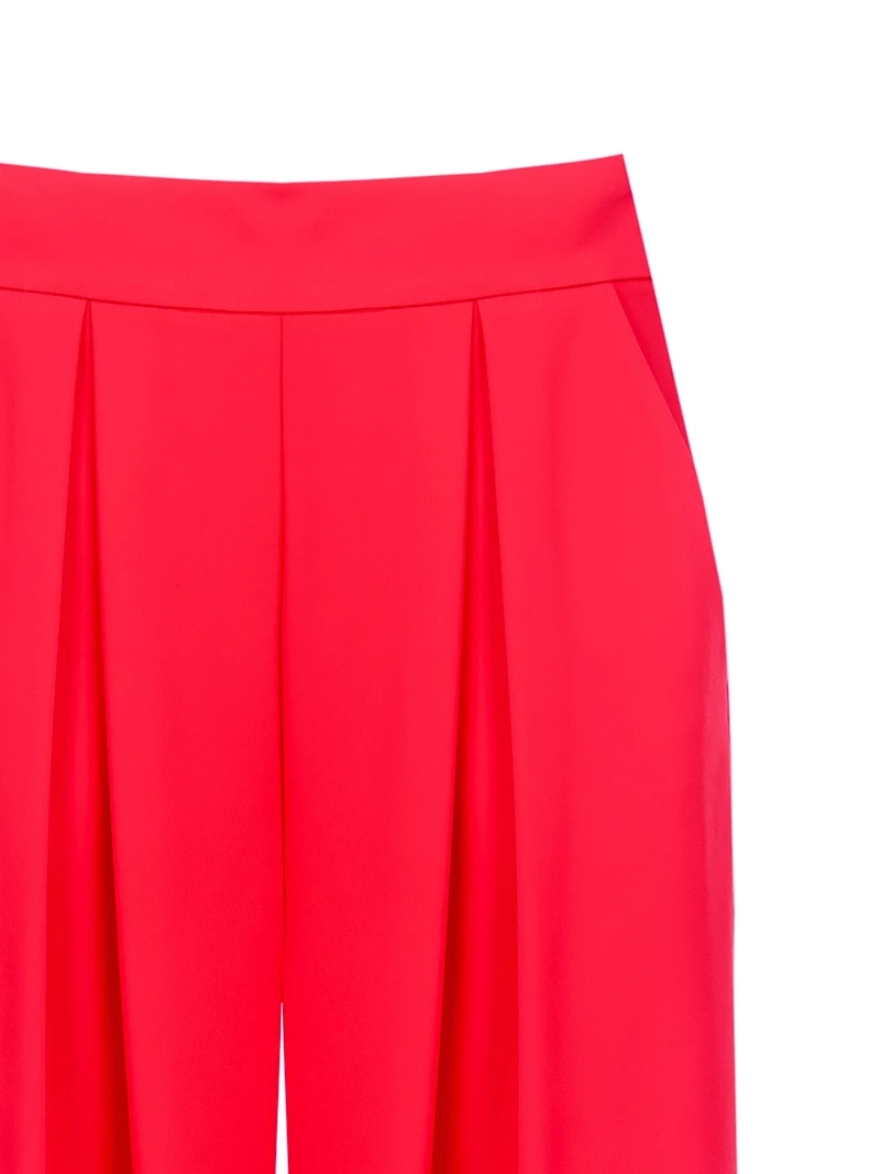 Pantalon tailleur écarlate