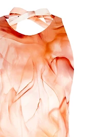 Haut à imprimé marbré