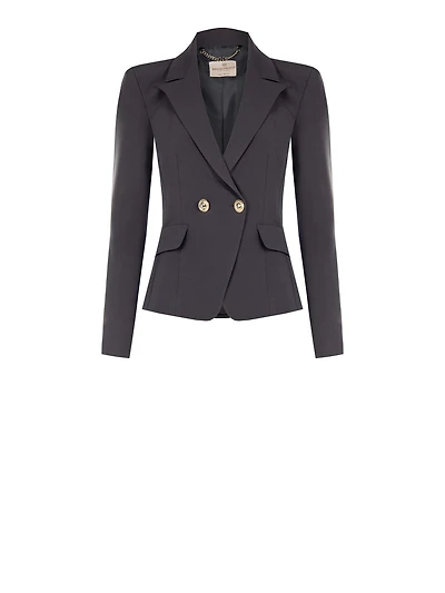 Blazer à boutons dorés
