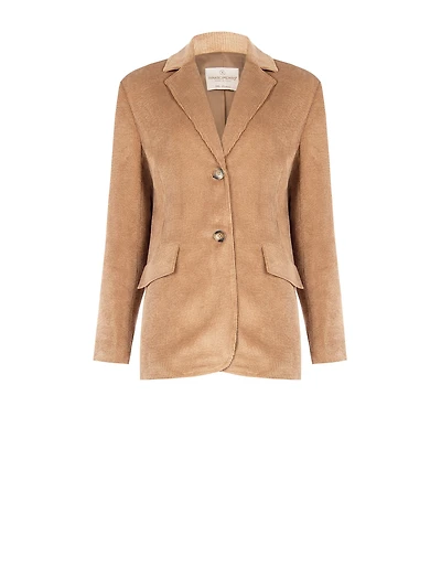 Veste en velours côtelé