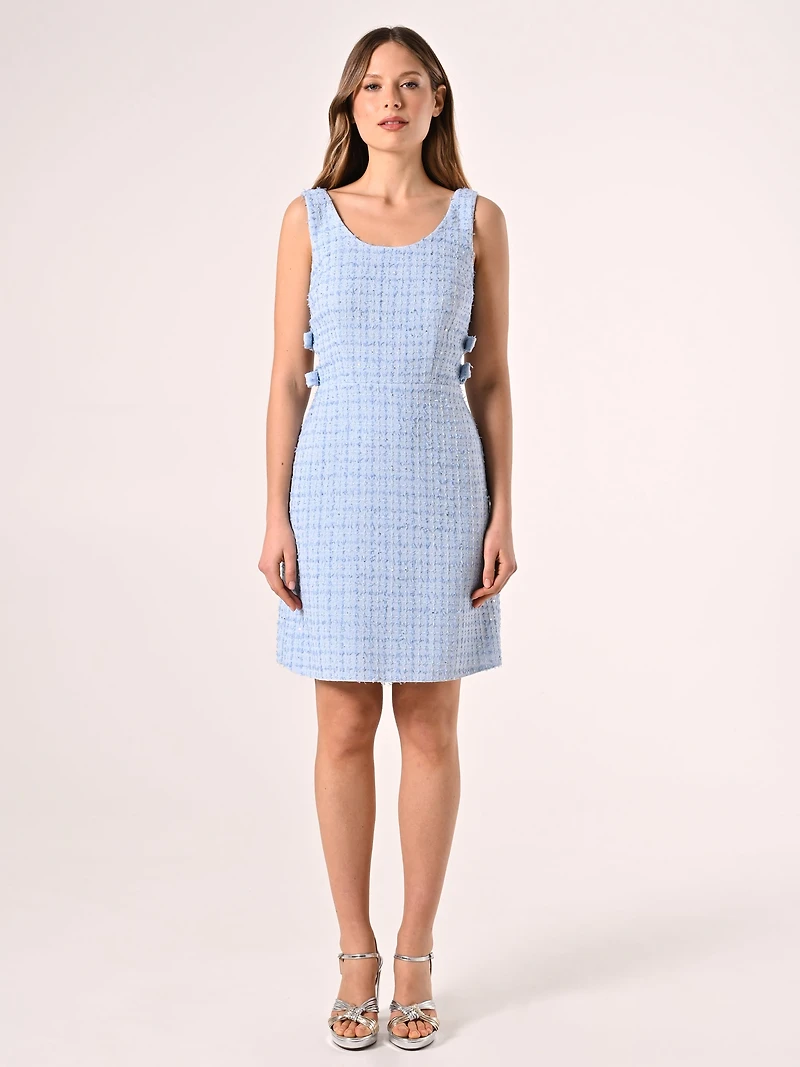Tweed Bow Dress
