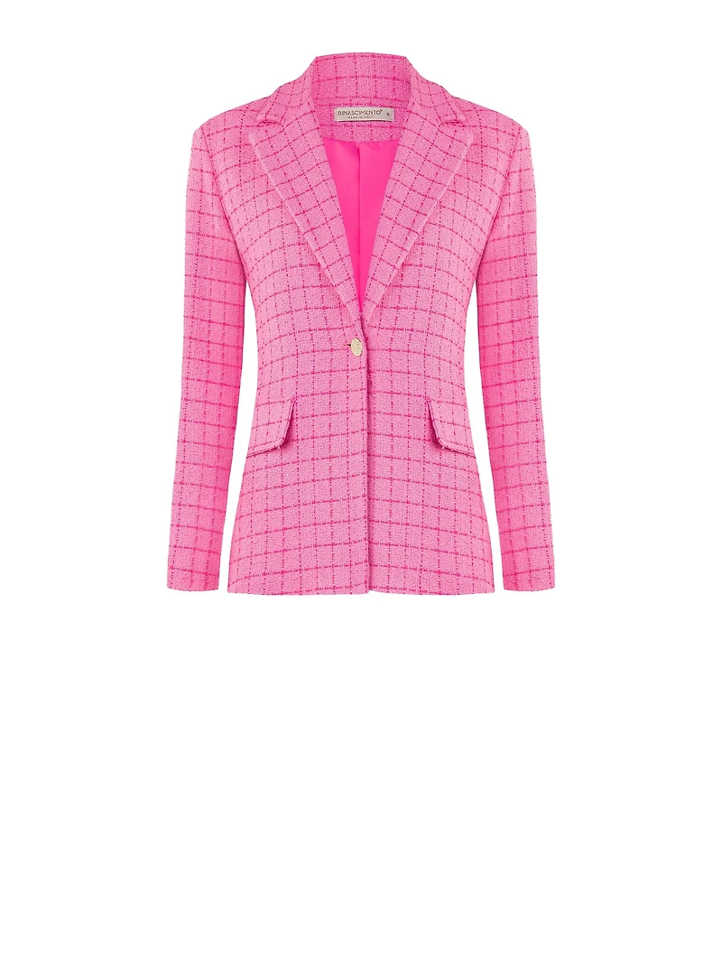 Long Tweed Blazer
