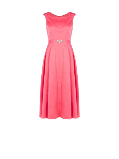 Belted Midi Dress