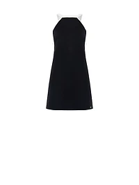 Two-toned Dress with Bow