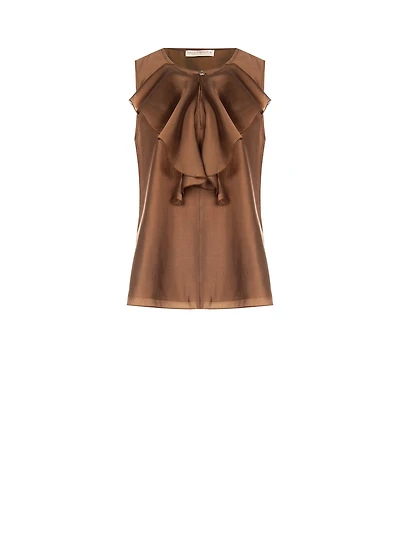 Ruffled Detail Blouse