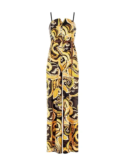 Satin Palazzo Jumpsuit