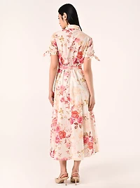 Robe chemise midi