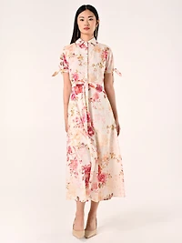 Robe chemise midi