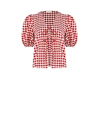 Ribbon Closure Top