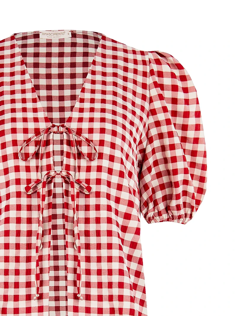 Ribbon Closure Top