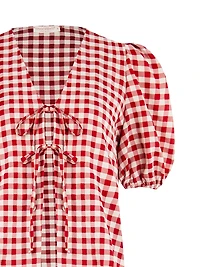 Ribbon Closure Top