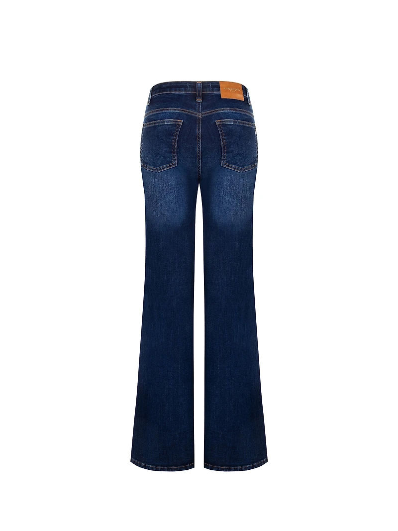 High-Rise Flared Jeans