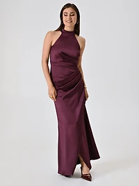 Robe longue dos nu