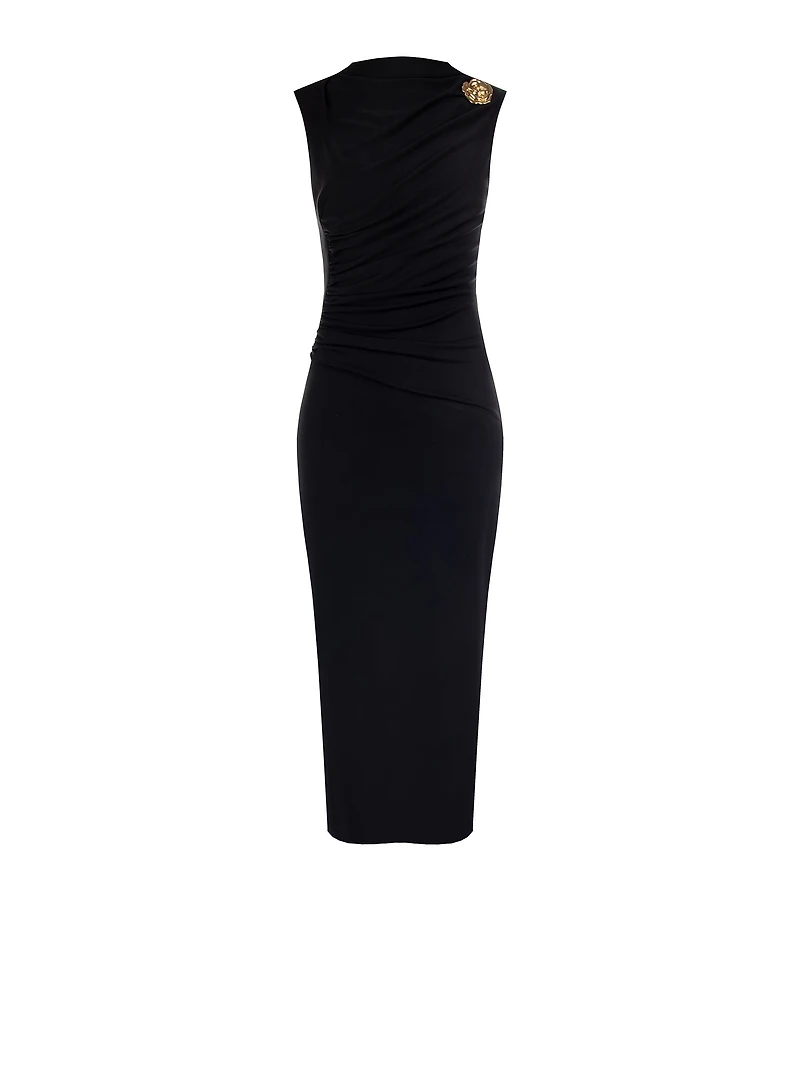 Rose Draped Dress