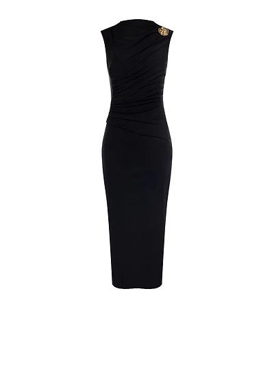 Rose Draped Dress