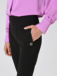 Black Flared Trousers
