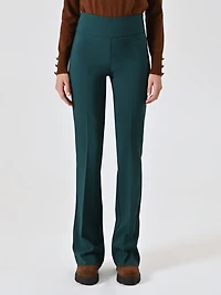 Flared Trousers Technical Fabric
