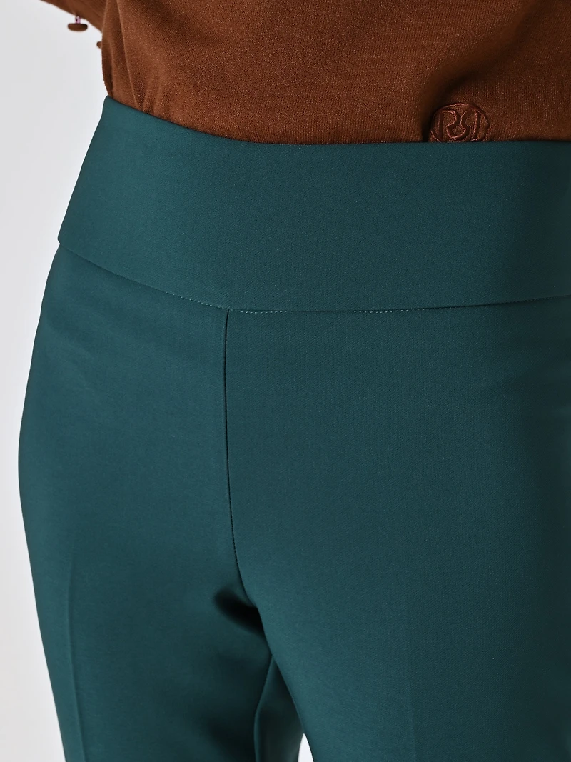 Flared Trousers Technical Fabric