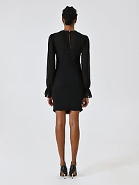 Bustier Sheath Dress with Ruching