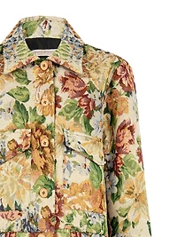 Floral Cropped Jacket