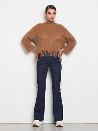 Pantalon en jean évasé