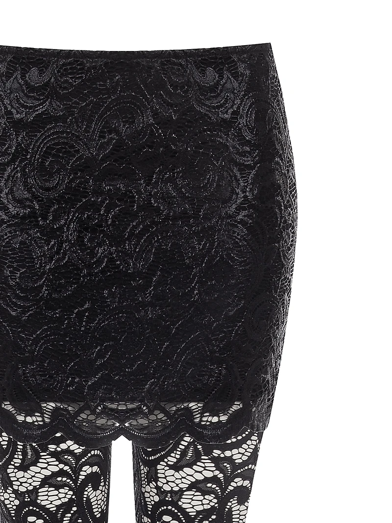 Set of Detachable Skirt and Leggings