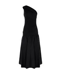 Midnight One Shoulder Dress