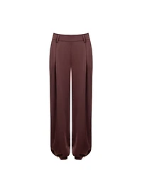 Pantalon fuselé fluide