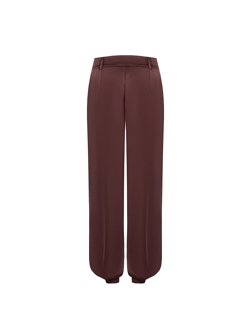 Pantalon fuselé fluide