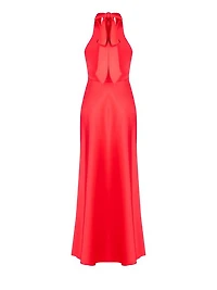 Scarlet Muse Cross-Neck Dress
