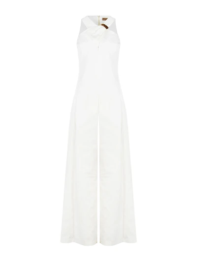 Ivory Halo Cut-Out Maxi Dress